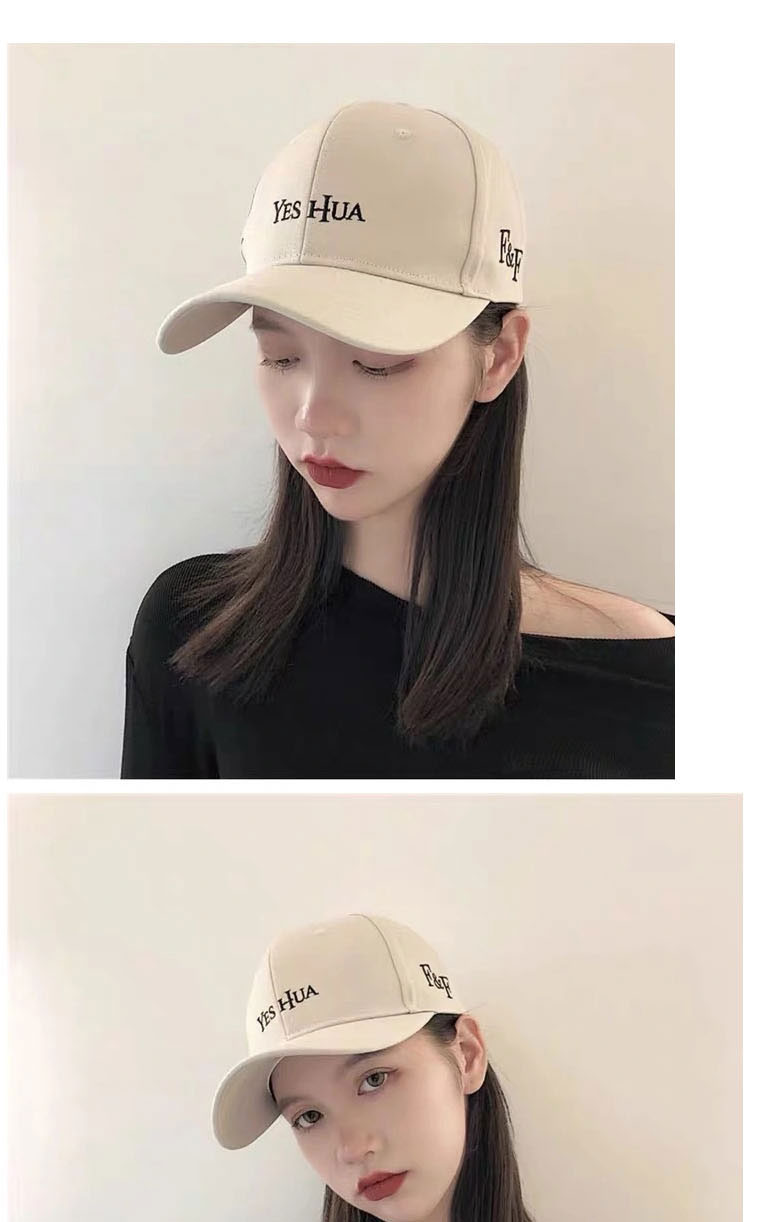 Fashion White Cotton Letter Embroidered Baseball Cap,Baseball Caps