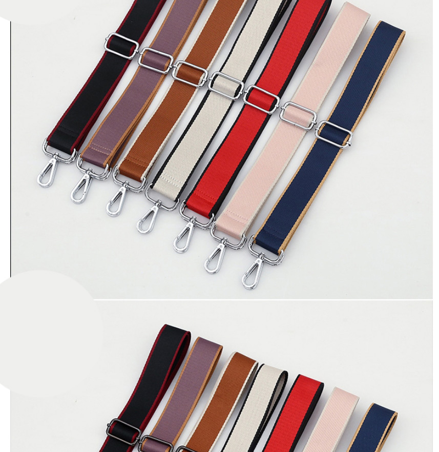 Fashion 301 Gun Color Hook Polyester Geometric Diagonal Wide Straps,Household goods