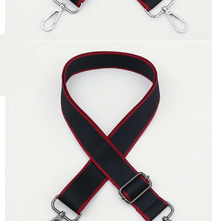 Fashion No. 298 Silver Hook Polyester Geometric Diagonal Wide Straps,Household goods