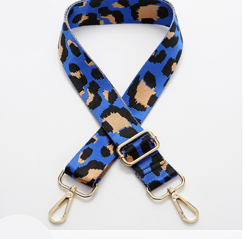 Fashion No. 193 Default Gold Hook Leopard Print Wide Shoulder Straps,Household goods