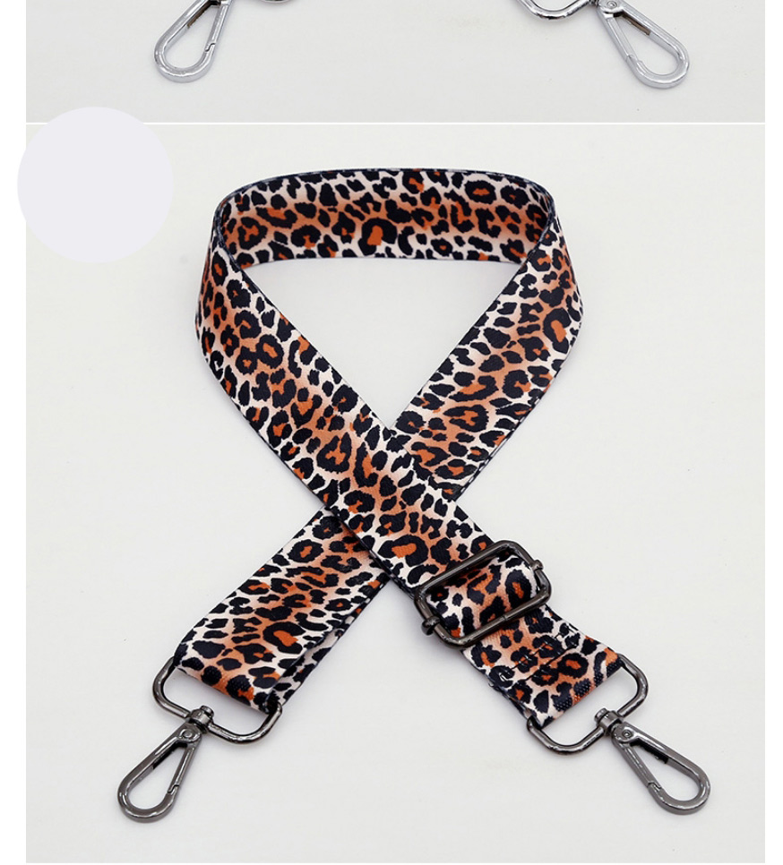 Fashion 245 Gun Color Hook Leopard-print Adjustable Wide Shoulder Straps,Household goods
