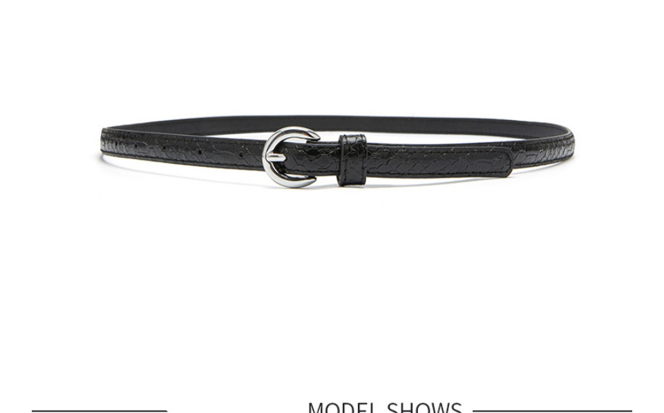 Fashion Leather Powder Snake Print Puc Buckle Wide Belt,Wide belts