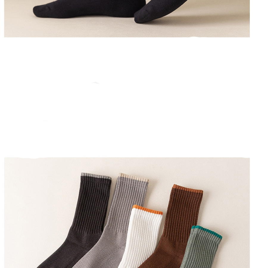 Fashion Black Cotton Knitted Socks,Fashion Socks