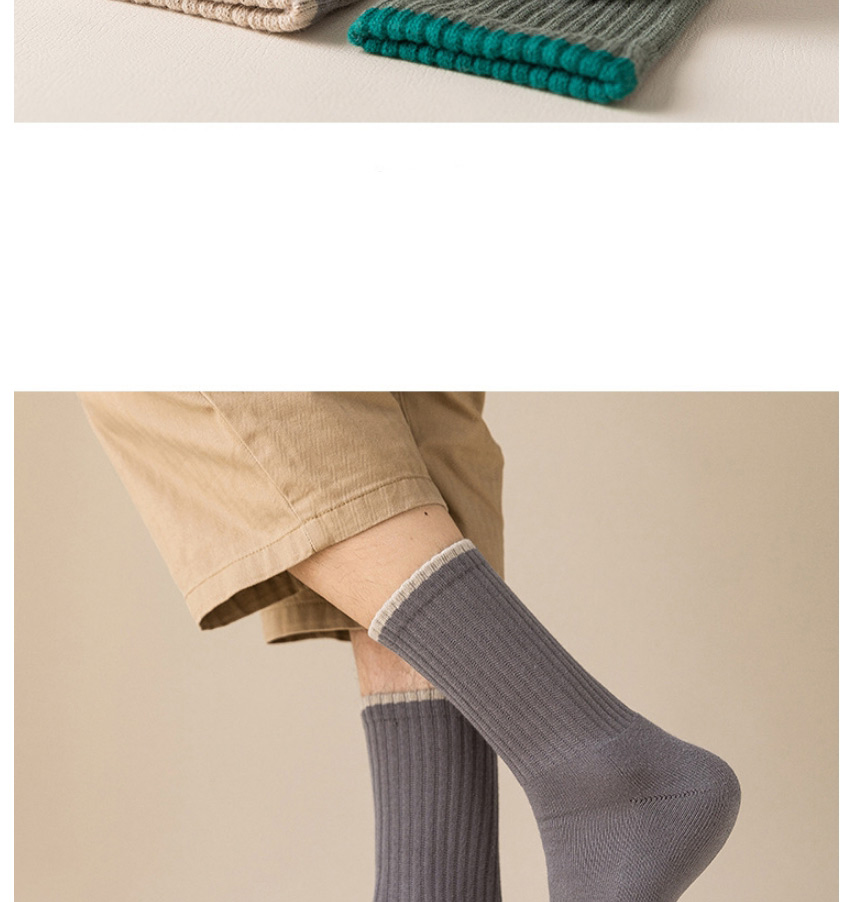 Fashion Blue Cotton Knitted Socks,Fashion Socks