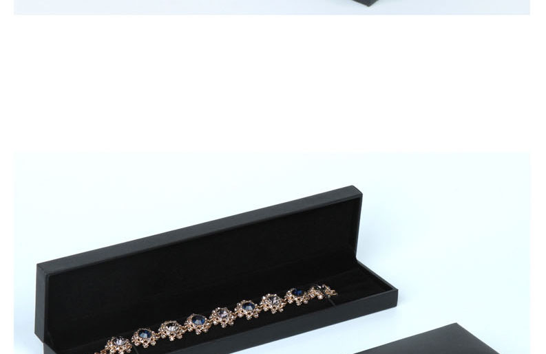 Fashion Black Ring Box Right Angle Ring Storage Box,Jewelry Packaging & Displays