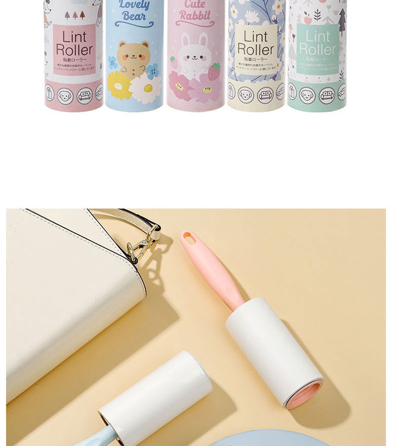 Fashion Straight Handle - Pink Animal Multifunctional Color Handle Sticker 60 Tear,Household goods