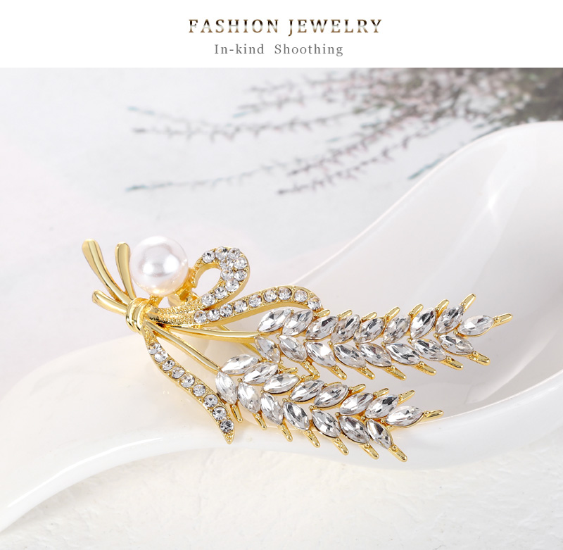 Fashion Gold Alloy Diamond Breast,Korean Brooches