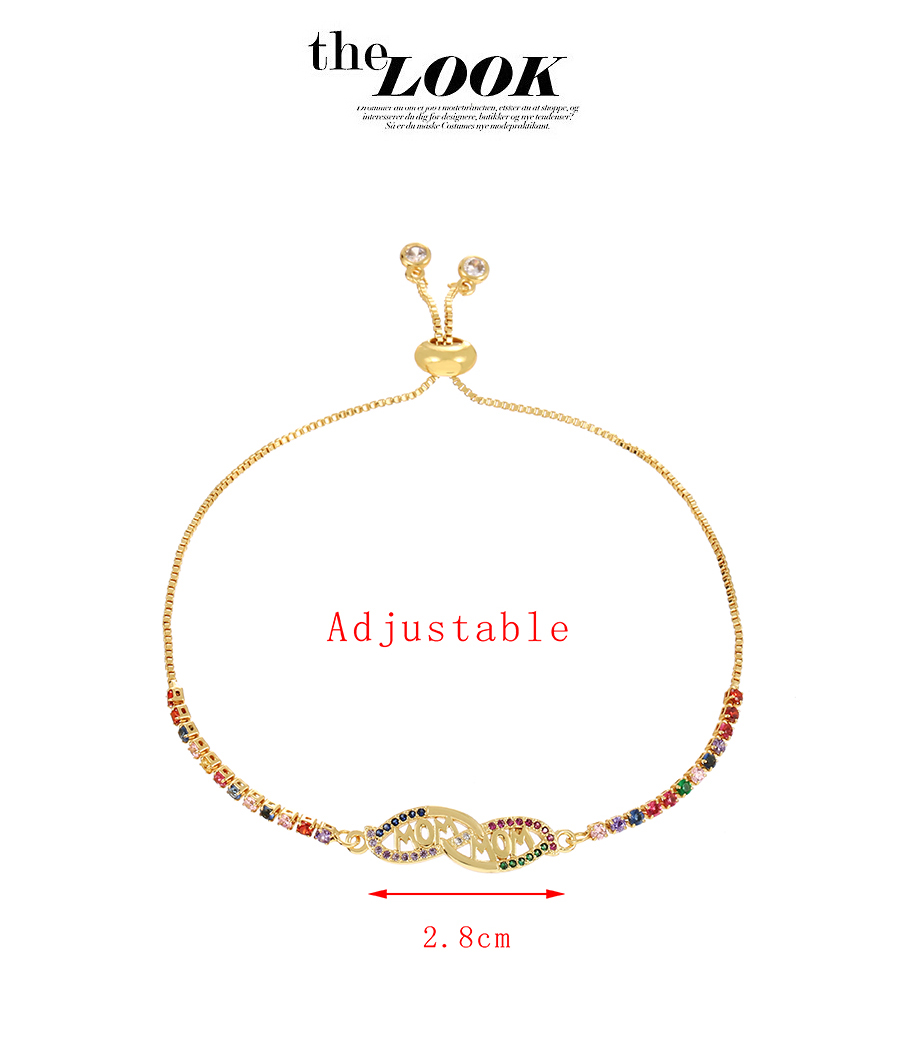 Fashion Golden-2 Copper Zirconium Eye Bracelet,Bracelets