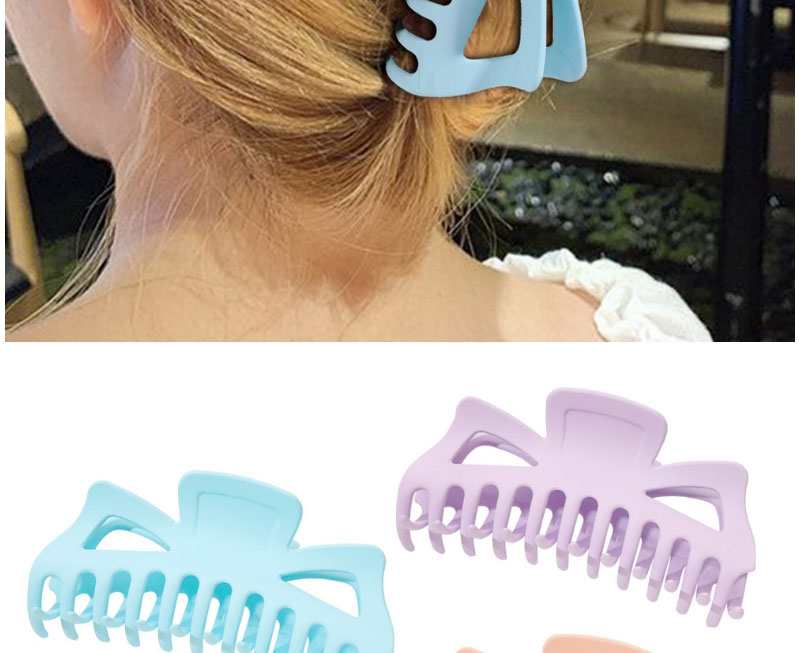 Fashion Cream Cream Frosted Bow Grip,Hair Claws