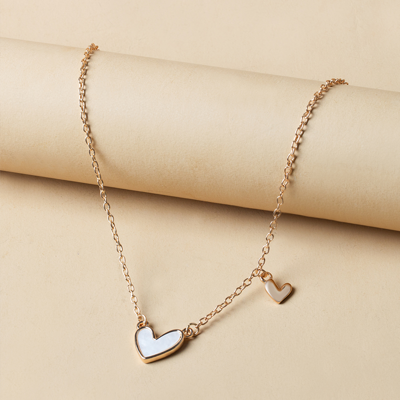Fashion Gold Alloy Heart Necklace,Pendants