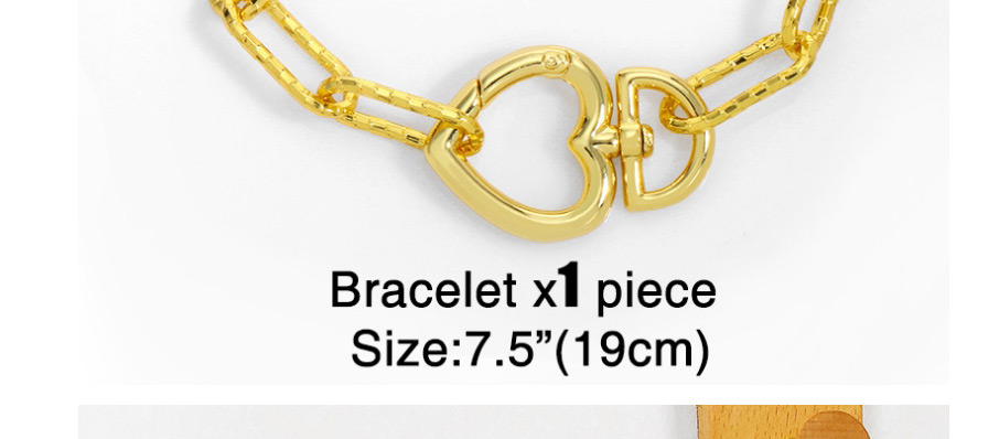 Fashion Bracelet Love Copper Gold Plated Hollow Necklace Bracelet,Necklaces