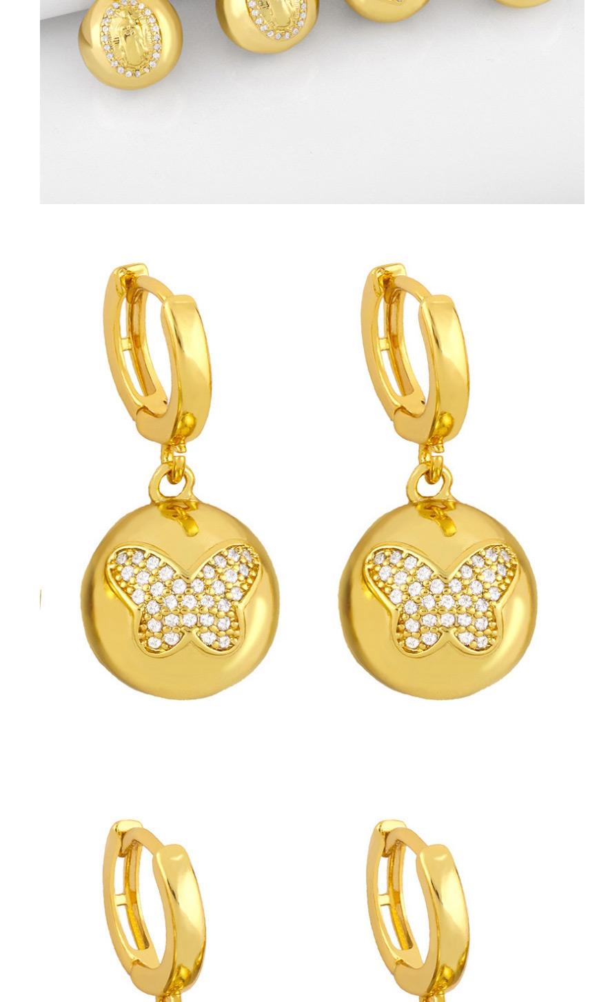 Fashion Moon Stars Moon Balls Diamonds Butterfly Love Heart Geometric Earrings,Earrings