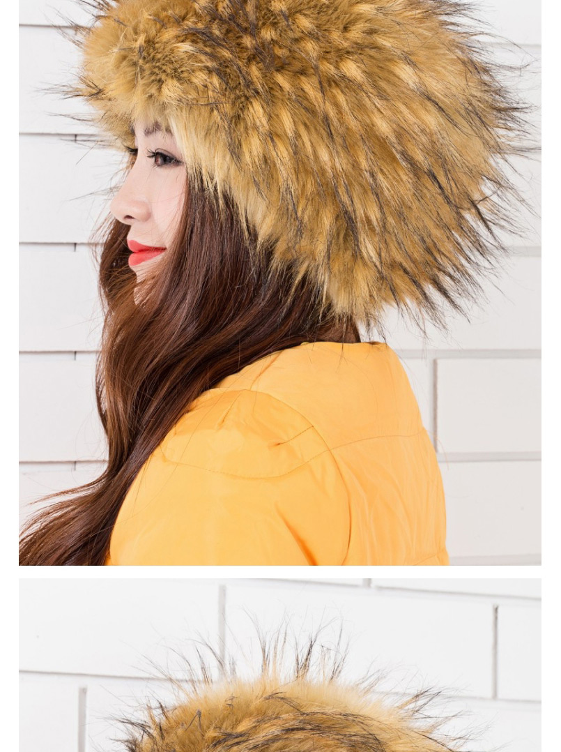 Fashion Midi Card Tip Fur Warm And Cold-proof High Imitation Fox Hair Pot Hat,Beanies&Others