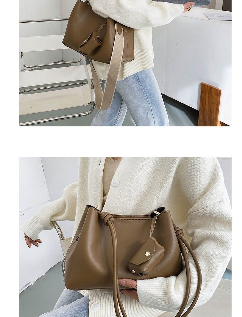 Fashion Black Wide Shoulder Strap Stitching Diagonal One-shoulder Picture Bag,Messenger bags