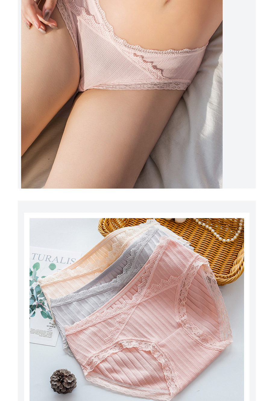Fashion Flamingo Three Pack Low-waist Cotton Belly Lift Seamless Large Size U-shaped Maternity Panties,SLEEPWEAR & UNDERWEAR