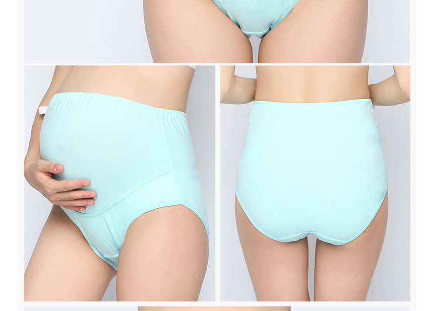 Fashion Color Cotton Large Size High Waist Belly Support Adjustable Maternity Panties,SLEEPWEAR & UNDERWEAR