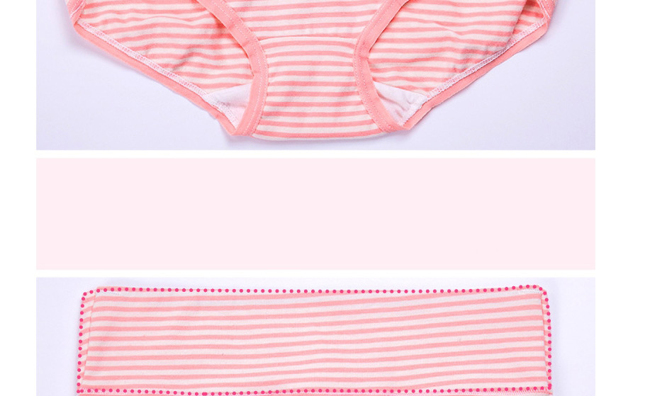 Fashion Thick And Thin Stripes Series Combination (four Packs) Low-waist Belly Lift Without Trace Large Size U-shaped Maternity Underwear,SLEEPWEAR & UNDERWEAR