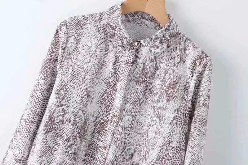 Fashion Animal Pattern Printed Irregular Loose Shirt,Tank Tops & Camis
