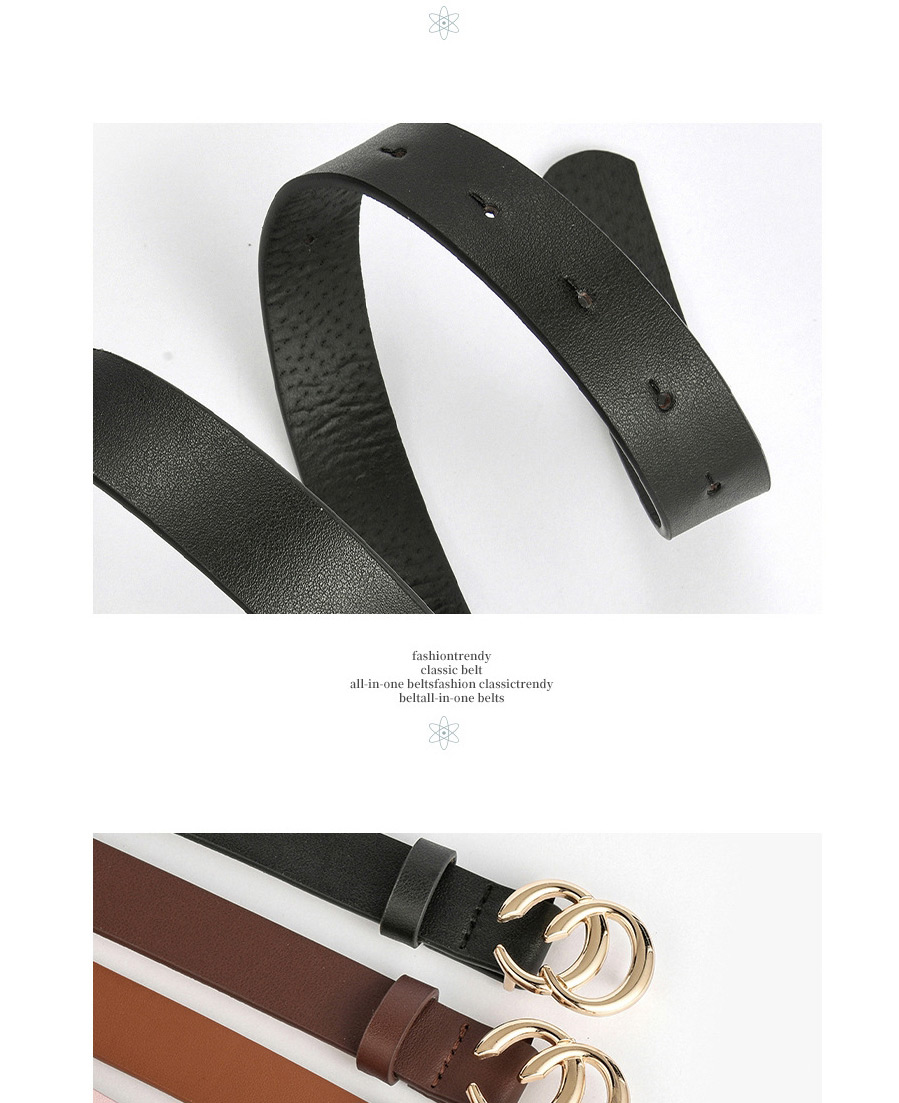 Fashion Camel Double C Letter Alloy Belt,Wide belts