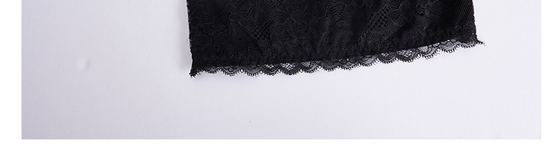 Fashion Black Lace One Piece Seamless Breast Wrap,Lover Suit