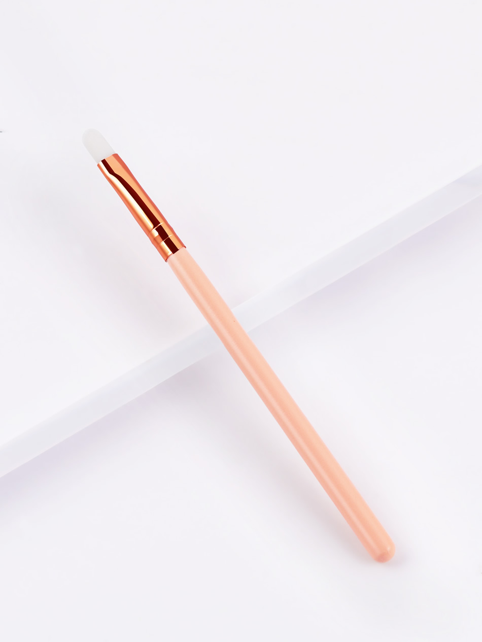 Fashion Color Single Wooden Handle Nylon Hair Concealer Brush,Beauty tools