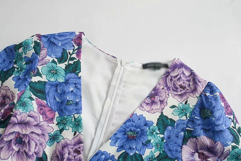 Fashion Color Linen High Waist Lantern Long Sleeve Printed Jumpsuit,Iphone 4/4s