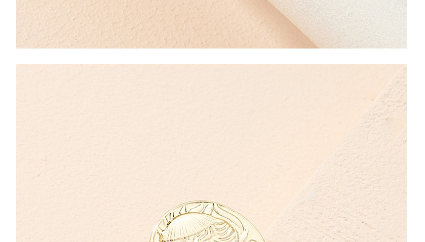 Fashion Golden Color Coin Portrait Open Ring,Fashion Rings