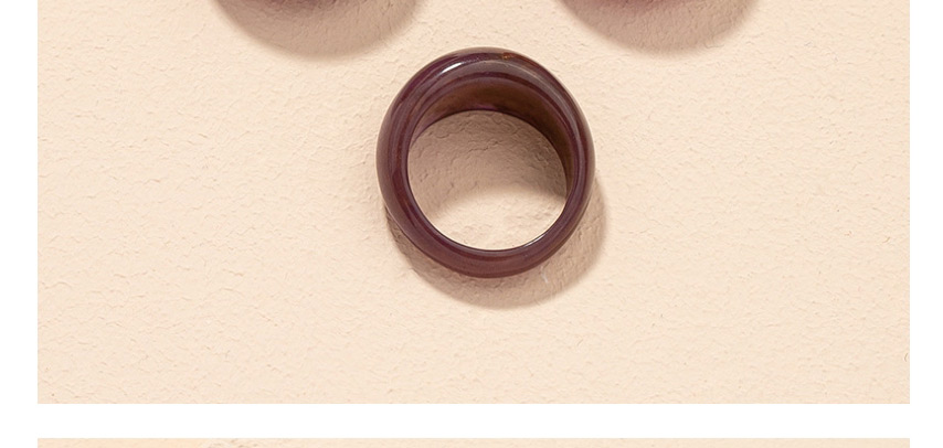 Fashion Suit Circle Acrylic Earrings Ring Set,Earrings set