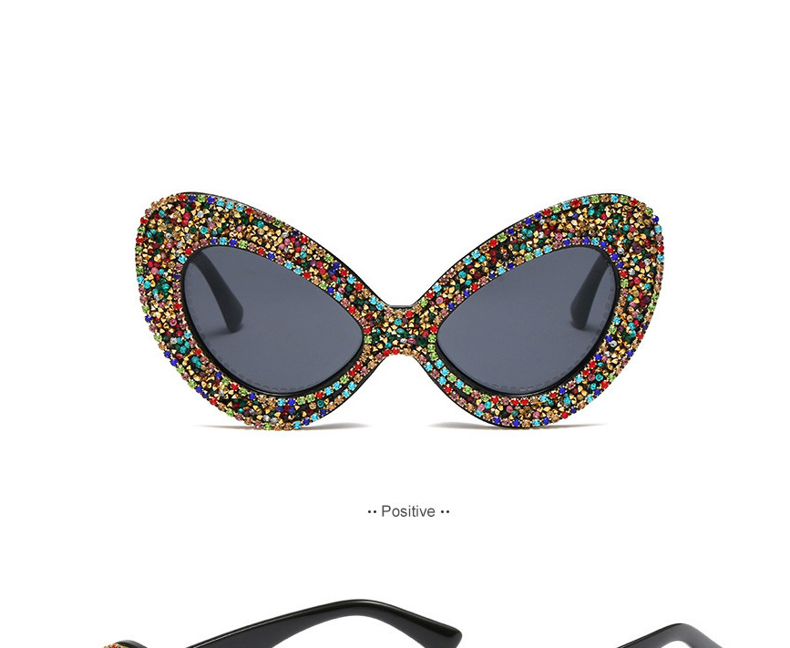 Fashion Fancy Diamond/bright Black/transparent Butterfly Pearl Rhinestone Sunglasses,Women Sunglasses