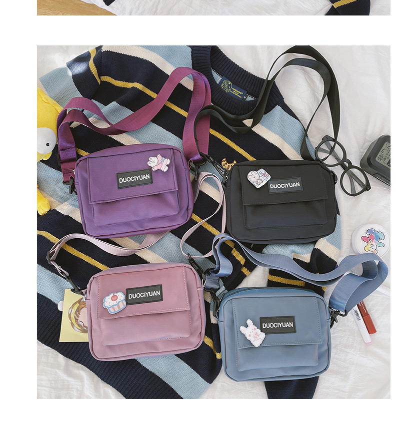 Fashion Purple Gradient Shoulder Bag,Messenger bags