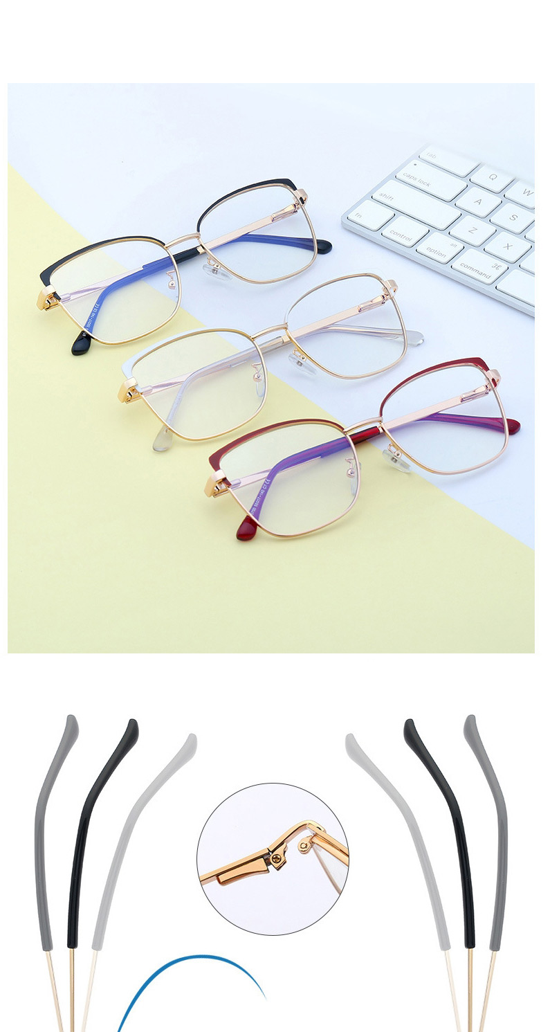 Fashion C8 Blue/anti-blue Light Anti-blue Light Can Be Equipped With Near Metal Flat Lens,Fashion Glasses