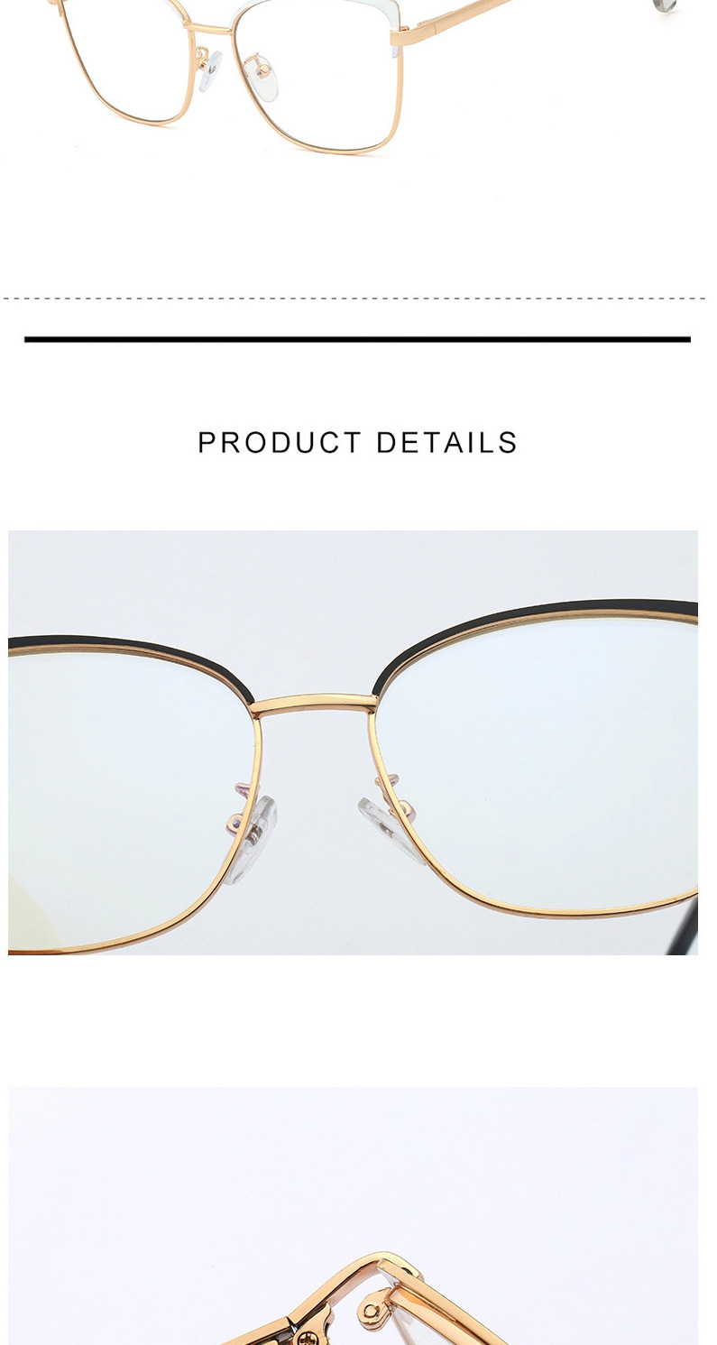 Fashion C13 Brown/anti-blue Light Anti-blue Light Can Be Equipped With Near Metal Flat Lens,Fashion Glasses