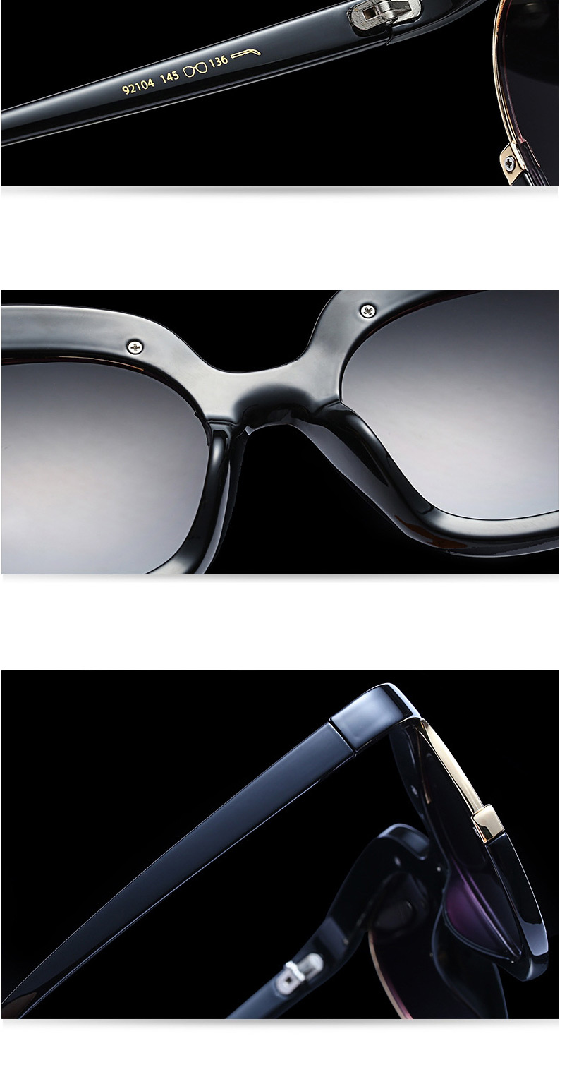 Fashion C5 Green/gradient Gray Large Frame Sunglasses,Women Sunglasses
