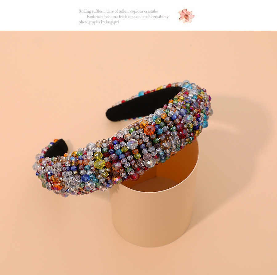Fashion Color Sponge Resin Beads Headband,Head Band