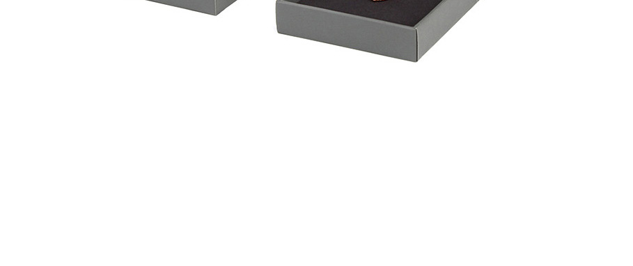 Fashion Dark Grey Pendant Box Paper Jewelry Packaging Box,Beads