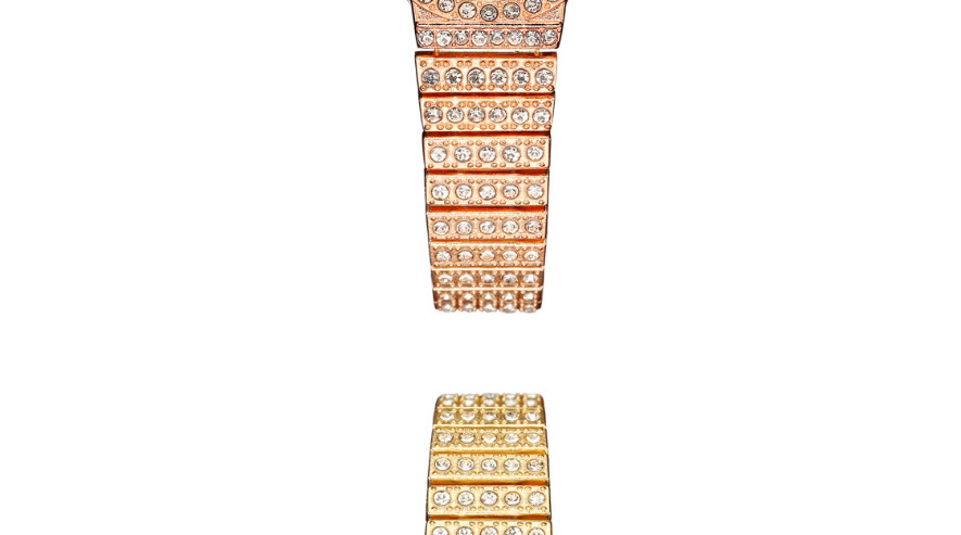 Fashion Gold Color Diamond Gypsophila Watch,Ladies Watches
