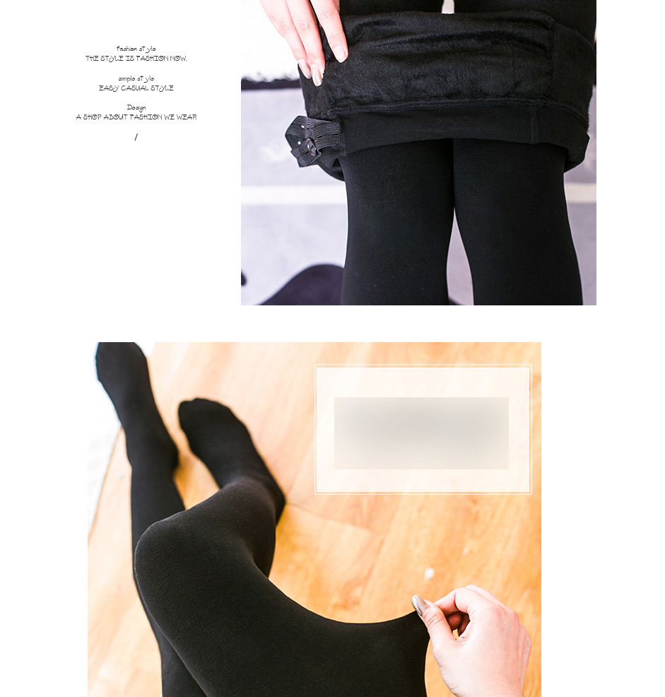 Fashion Black With Feet (450g) Adjustable Belly Support Plus Velvet 450g Maternity Pantyhose,SLEEPWEAR & UNDERWEAR