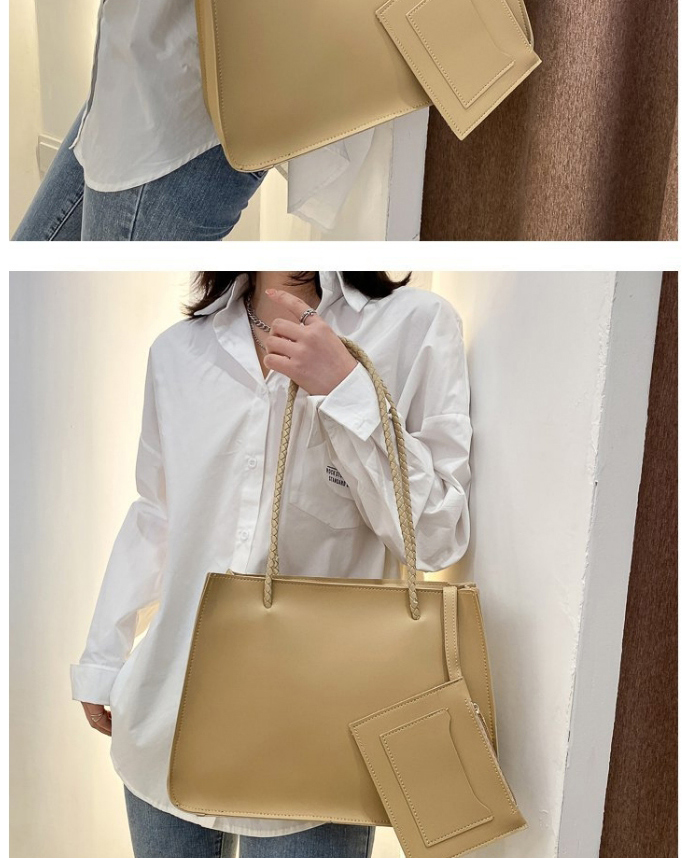 Fashion Dark Brown Textured Large-capacity One-shoulder Handbag,Handbags