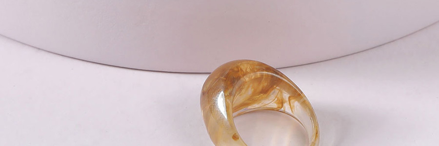 Fashion Suit Resin Acrylic Ring,Rings Set
