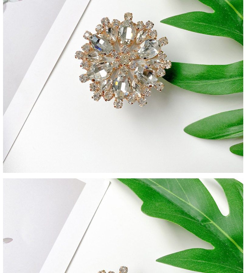 Fashion Gemstone Holder-35 Small Full Diamond-grain Bottom-gray Rhinestone Foldable Airbag Bracket,Phone Hlder