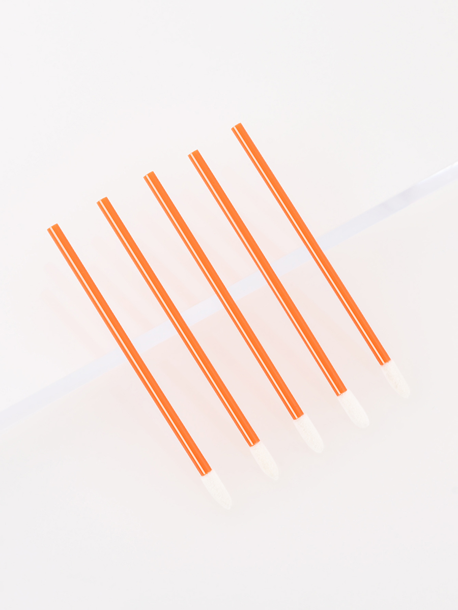 Fashion Orange Disposable Lip Brush 50pcs,Beauty tools