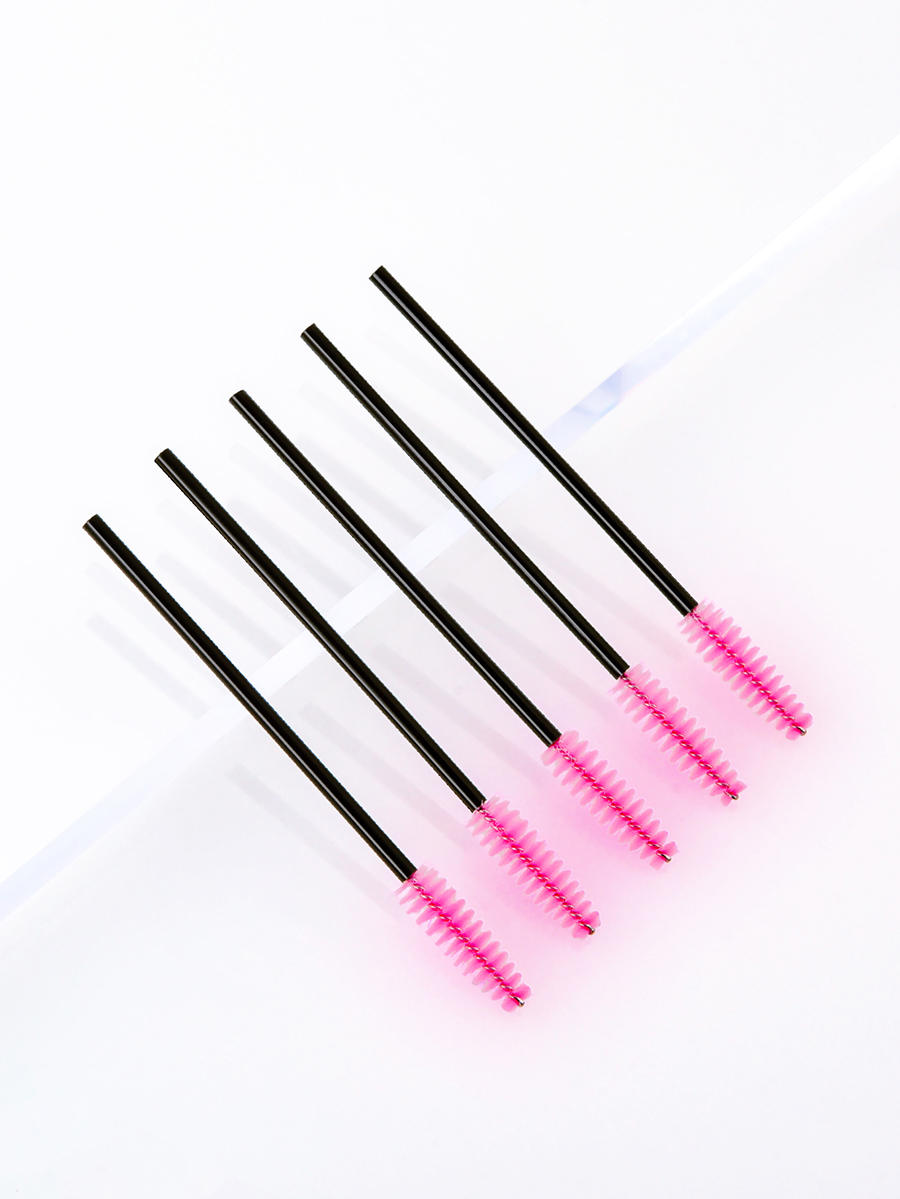 Fashion Black Rose Disposable Eyelash Brush 50pcs,Beauty tools