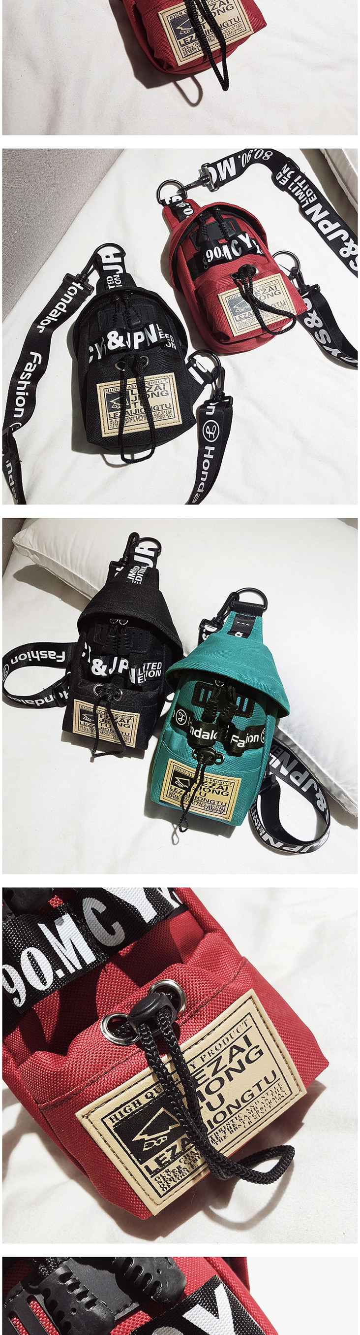 Fashion Black Candy Color Single Shoulder Bag,Messenger bags