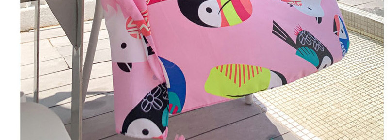 Fashion Pink Parrot Sunscreen Shawl Thin Super Large Silk Scarf,Thin Scaves
