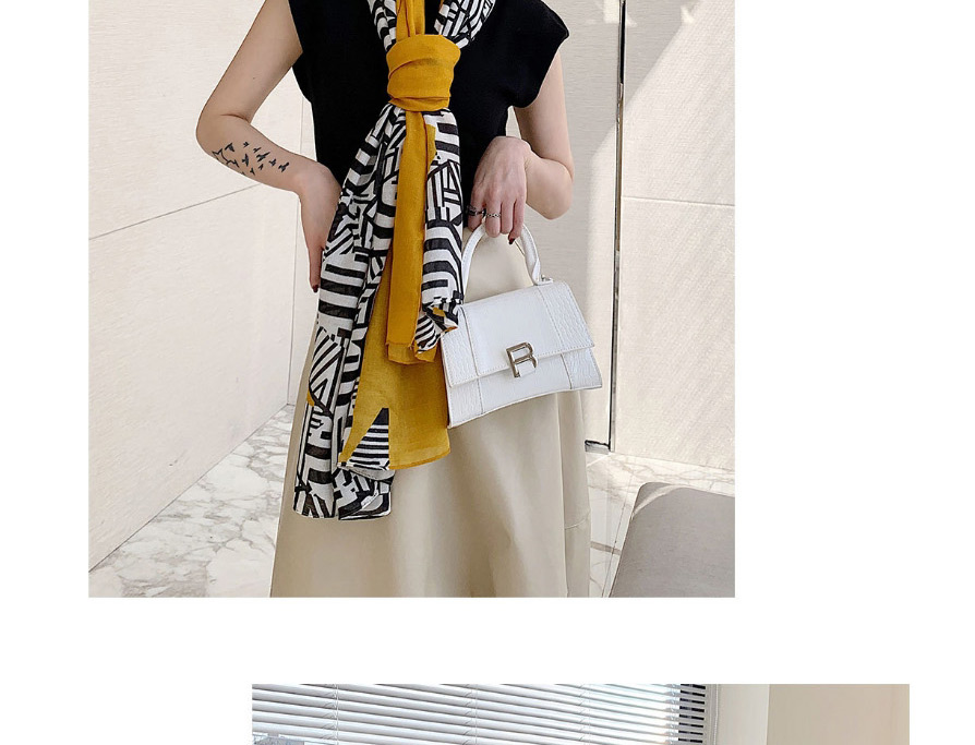 Fashion Yellow Oversized Shawl Sunscreen Silk Scarf,Thin Scaves