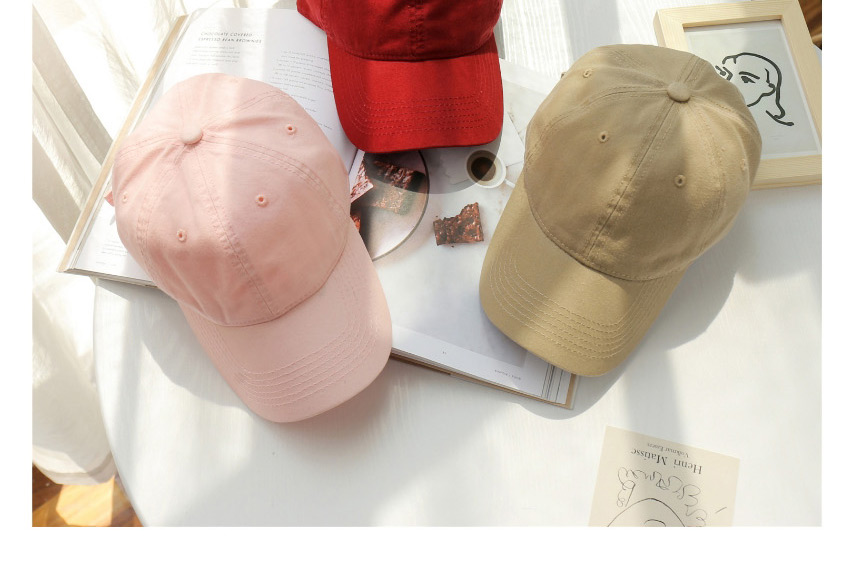 Fashion Wine Red Sunscreen Solid Color Baseball Cap,Baseball Caps