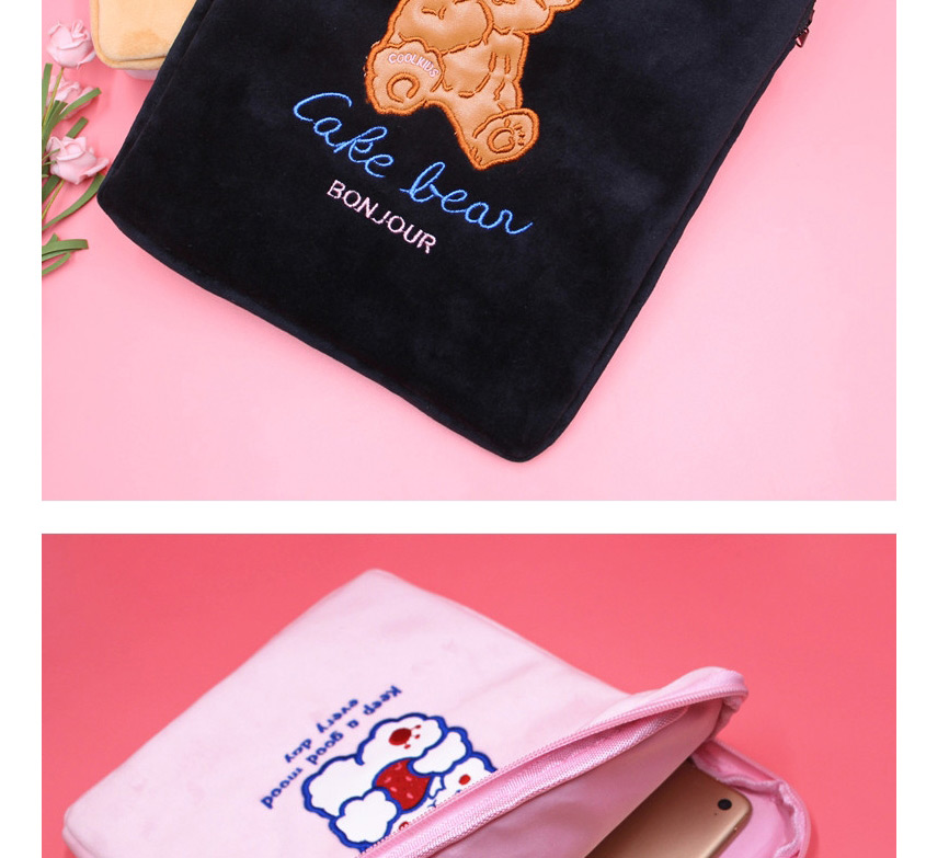 Fashion Black Wow Bear Cartoon Laptop Bag,Pencil Case/Paper Bags