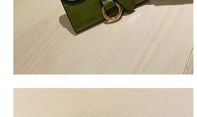 Fashion Black Short Pu Leather Solid Color Multi-card Pocket Wallet,Wallet