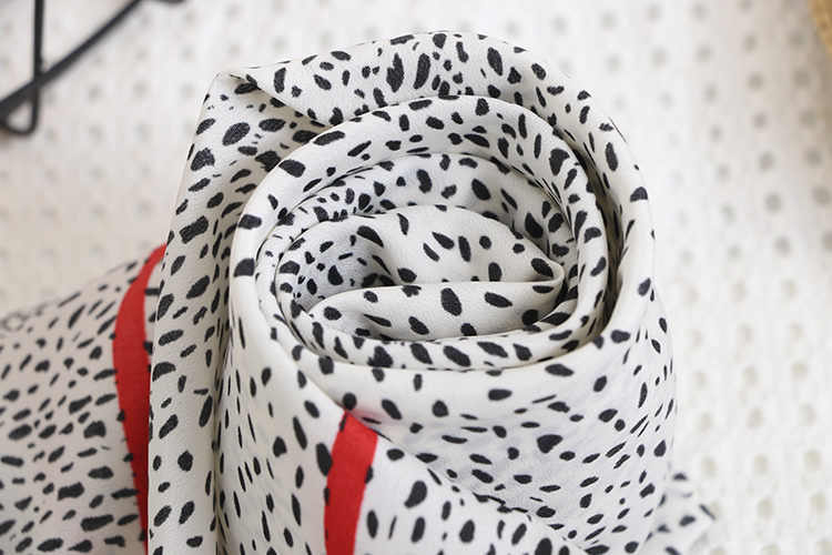 Fashion White Printed Small Floral Square Scarf,Thin Scaves