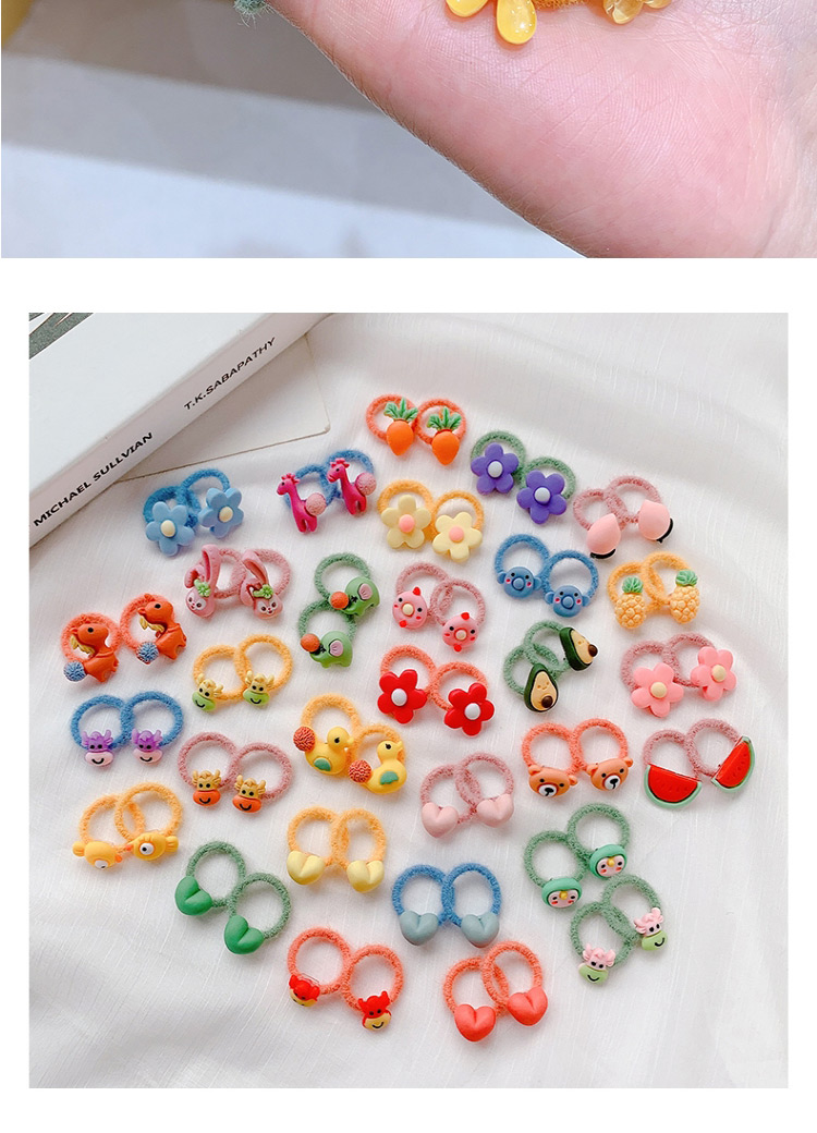 Fashion Resin Series Small Hearts [10 Pieces] Children